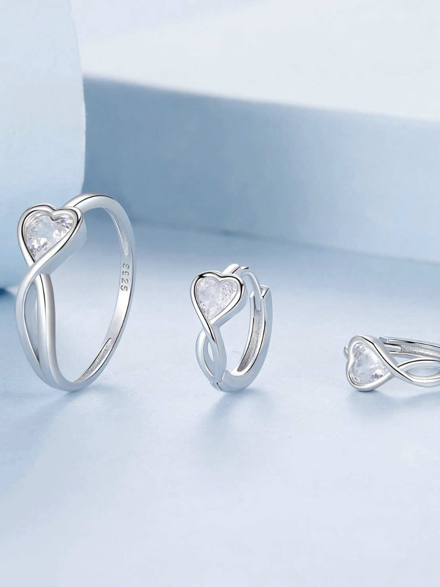 Inel din Argint Timeless Heart