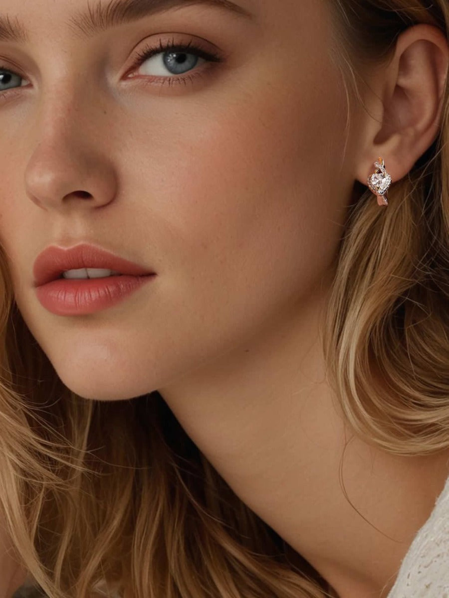 Cercei din Argint Enchanted Love