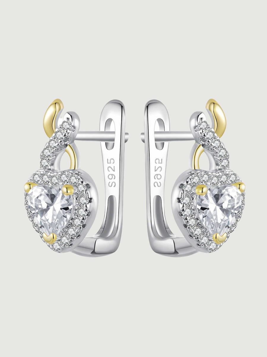 Cercei din Argint Enchanted Love