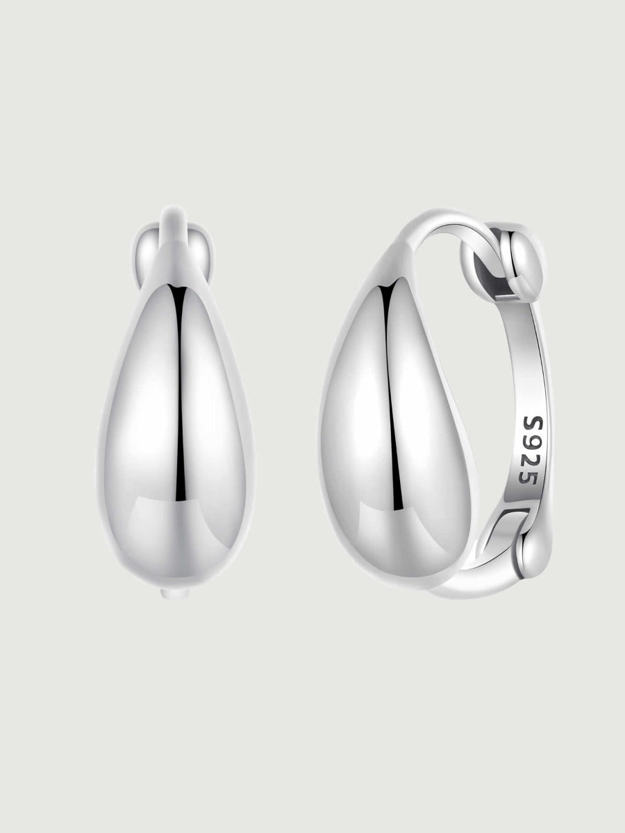 Cercei din Argint Silver Flow