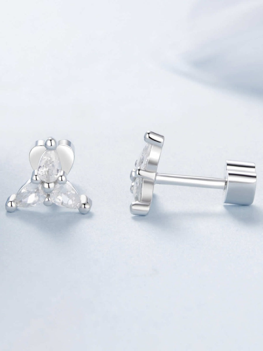 Cercei din Argint Trinity Spark