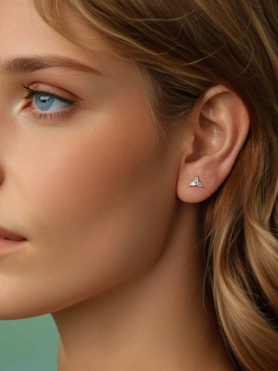 Cercei din Argint Trinity Spark