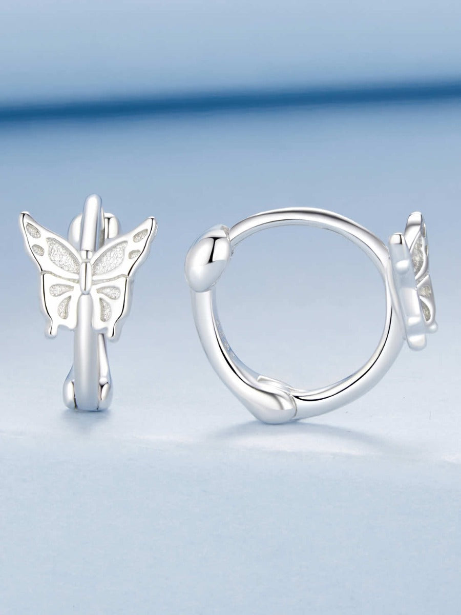 Cercei din Argint Butterfly Whimsy