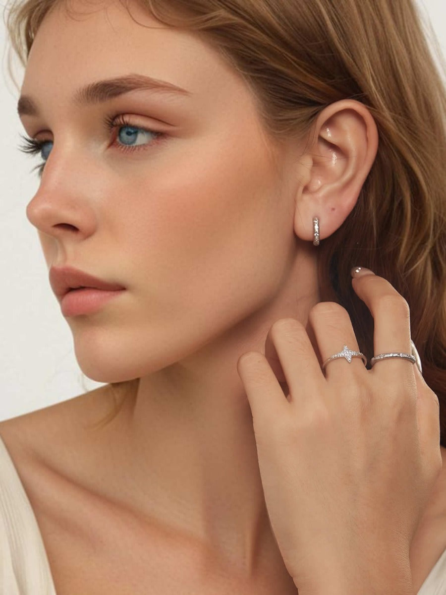 Inel din Argint Starlit Glow