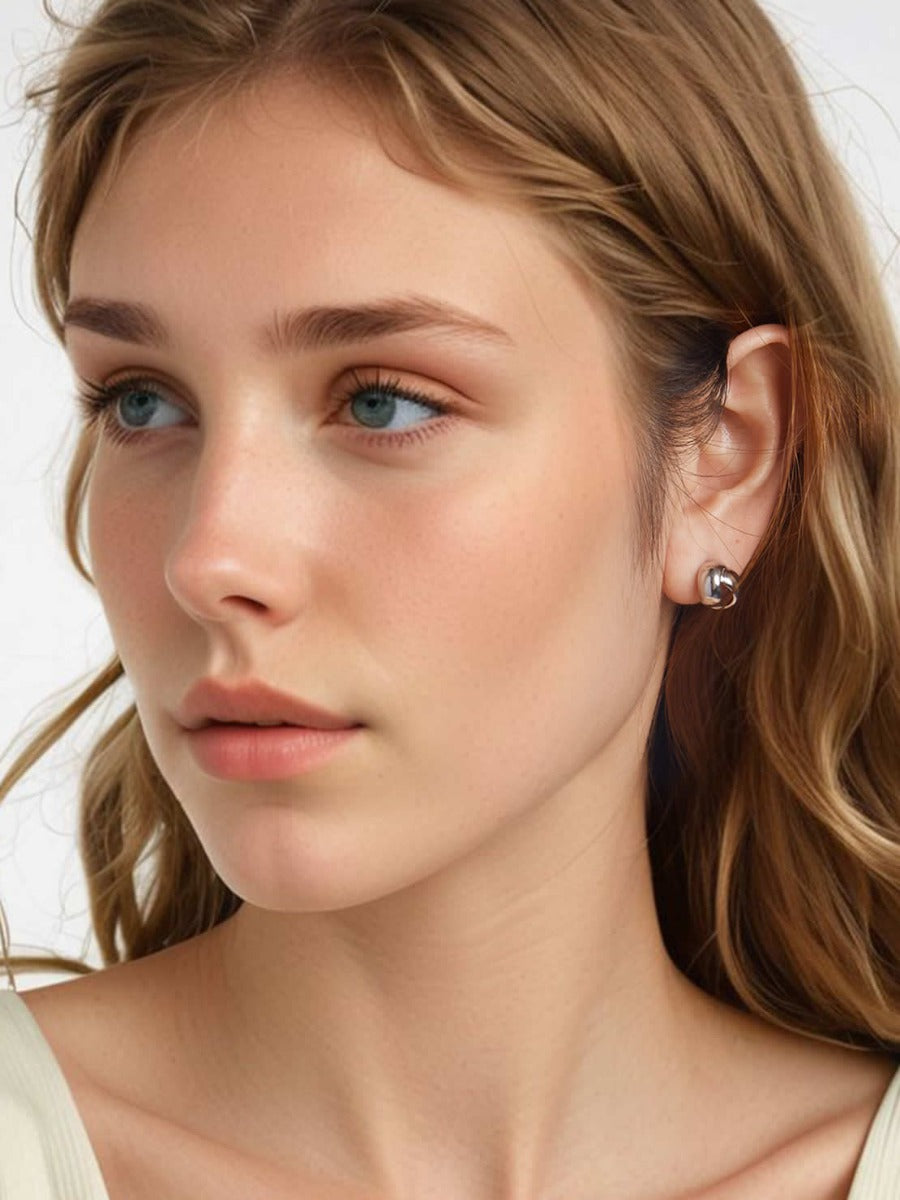 Cercei din Argint Infinite Loop