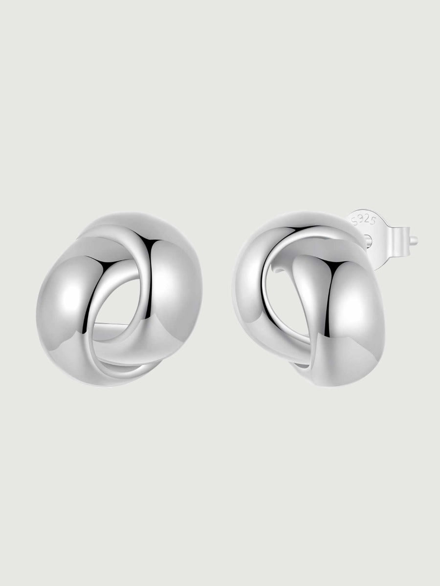 Cercei din Argint Infinite Loop