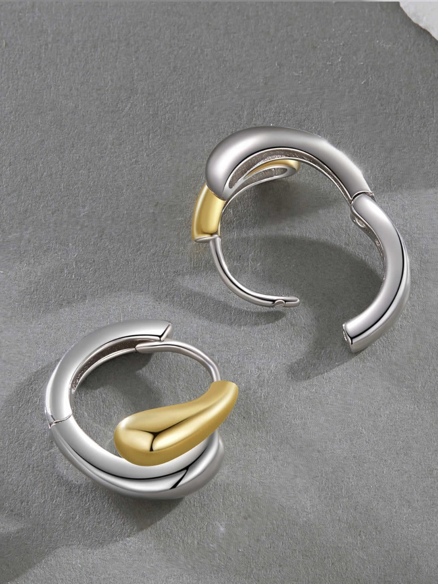 Cercei din Argint Harmonic Flow