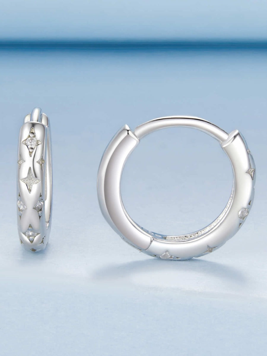 Cercei din Argint Cosmic Glow