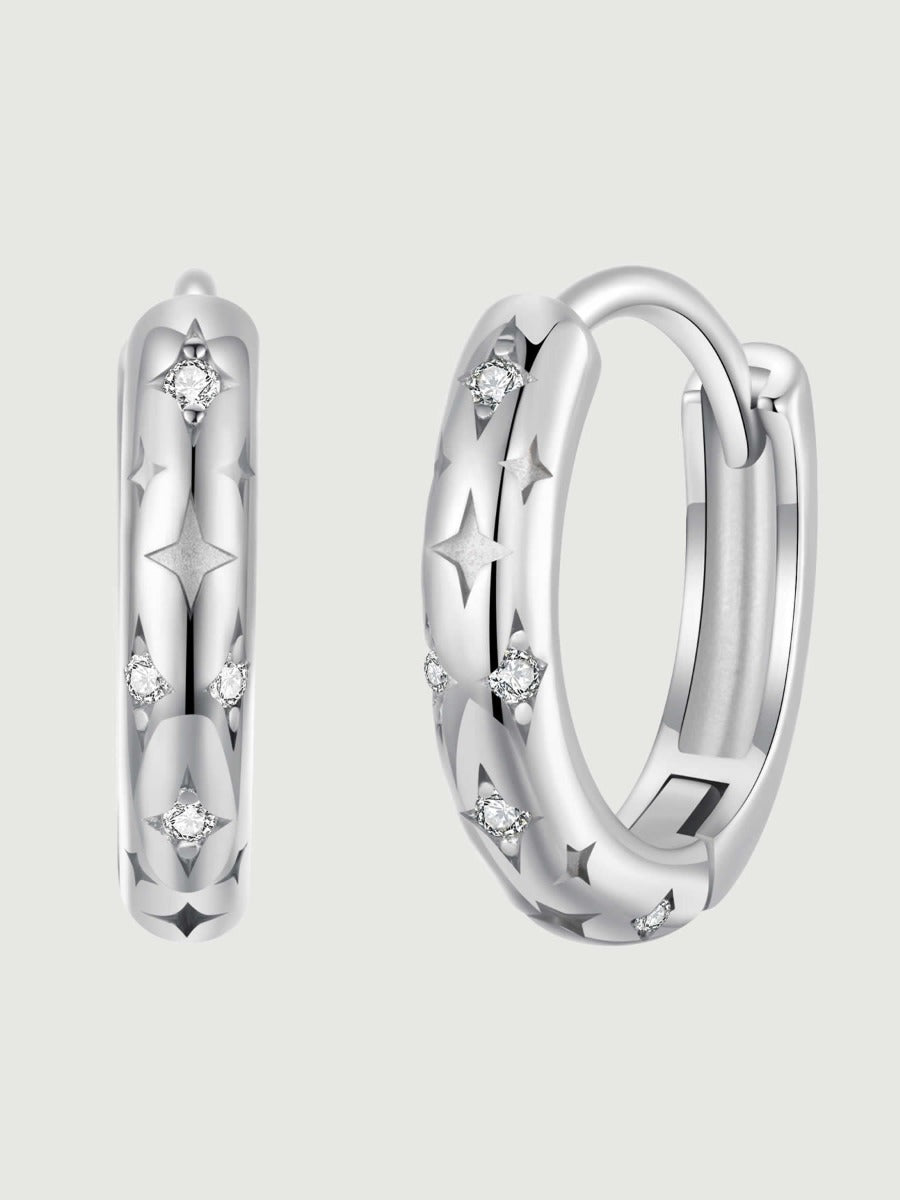 Cercei din Argint Cosmic Glow