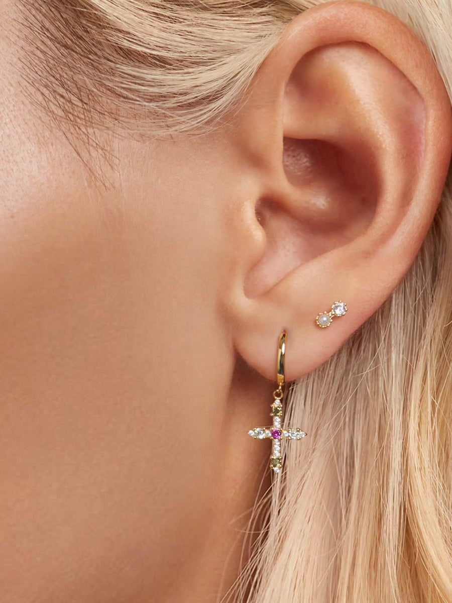 Cercei din Argint Celestial Trinity