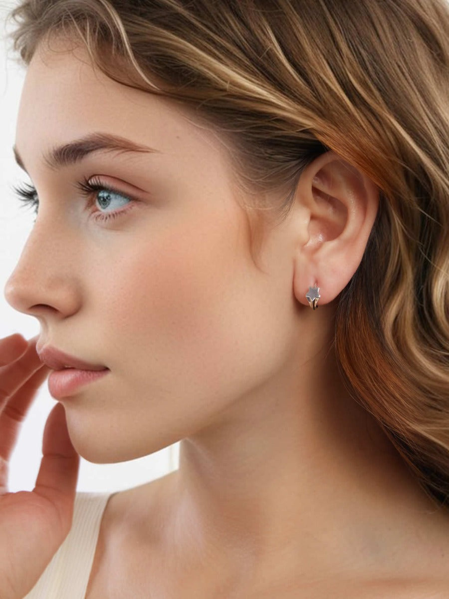 Cercei din Argint Celestial Glow