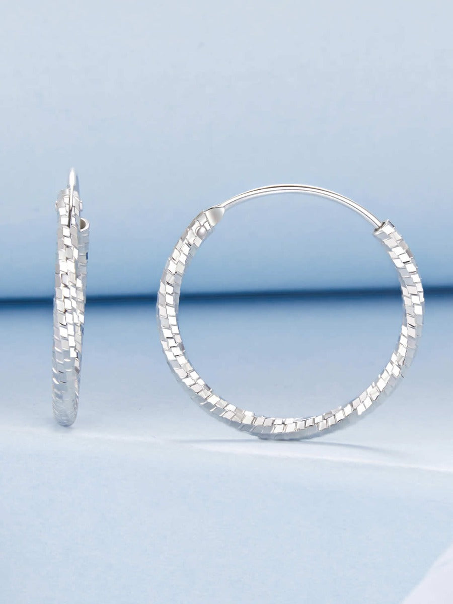 Cercei din Argint Stardust Hoops M