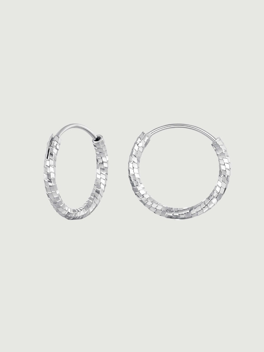 Cercei din Argint Stardust Hoops S