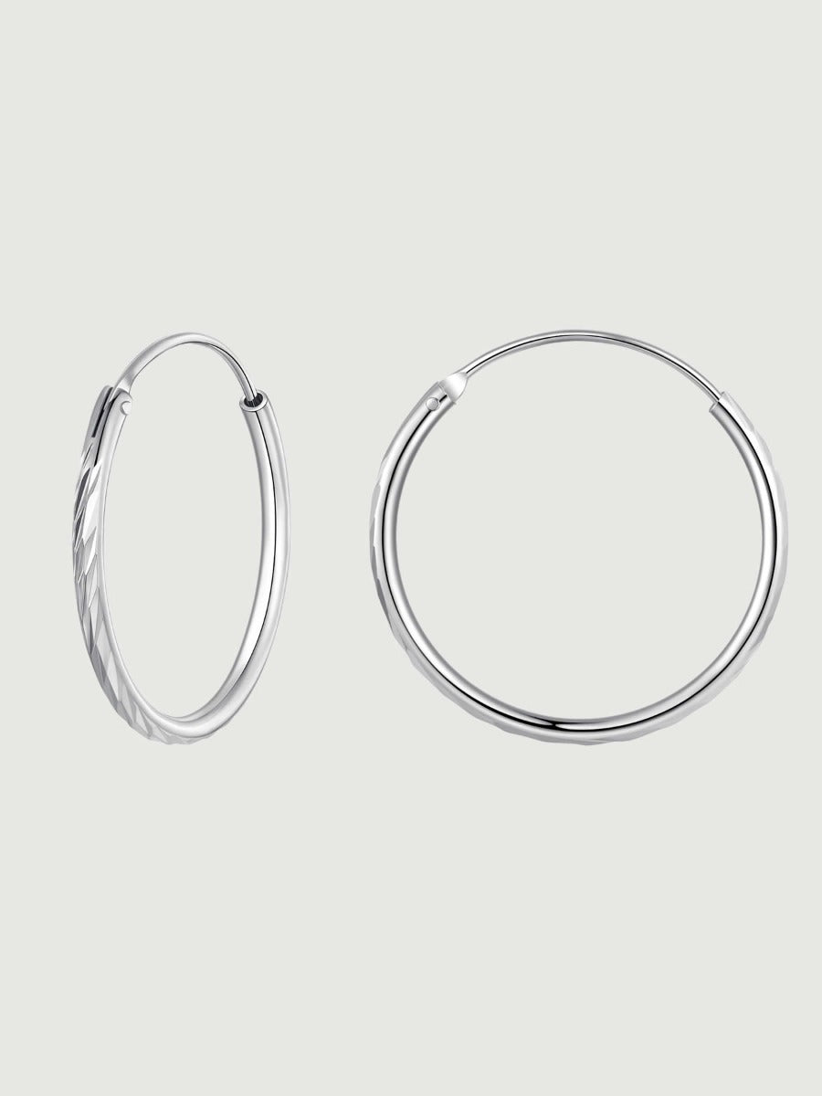 Cercei din Argint Twist Shine