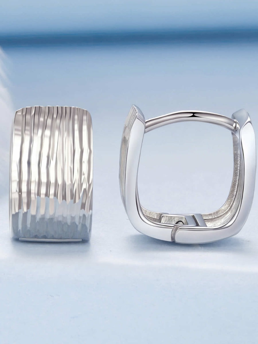 Cercei din Argint Urban Texture