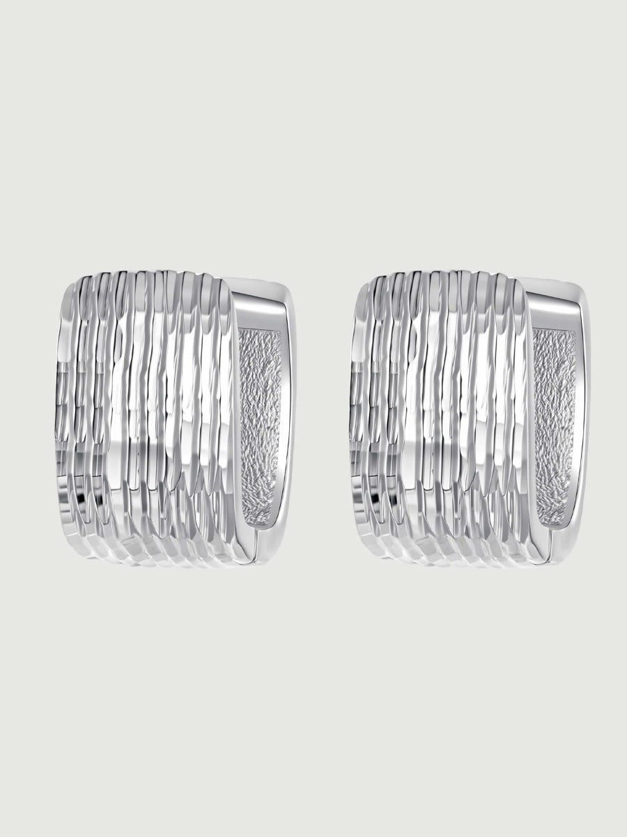 Cercei din Argint Urban Texture