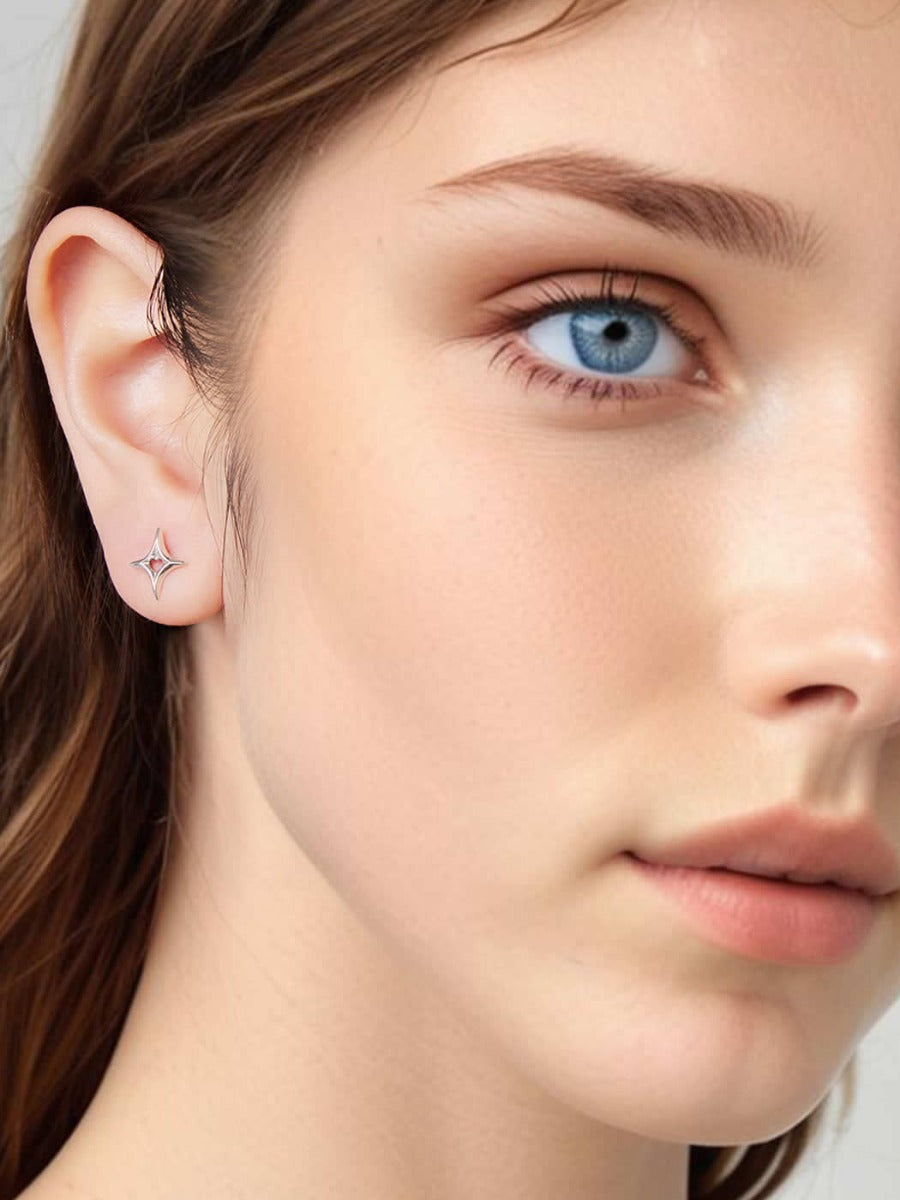 Cercei din Argint Heartbeam