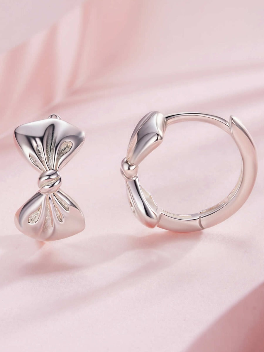 Cercei din Argint Velvet Bow