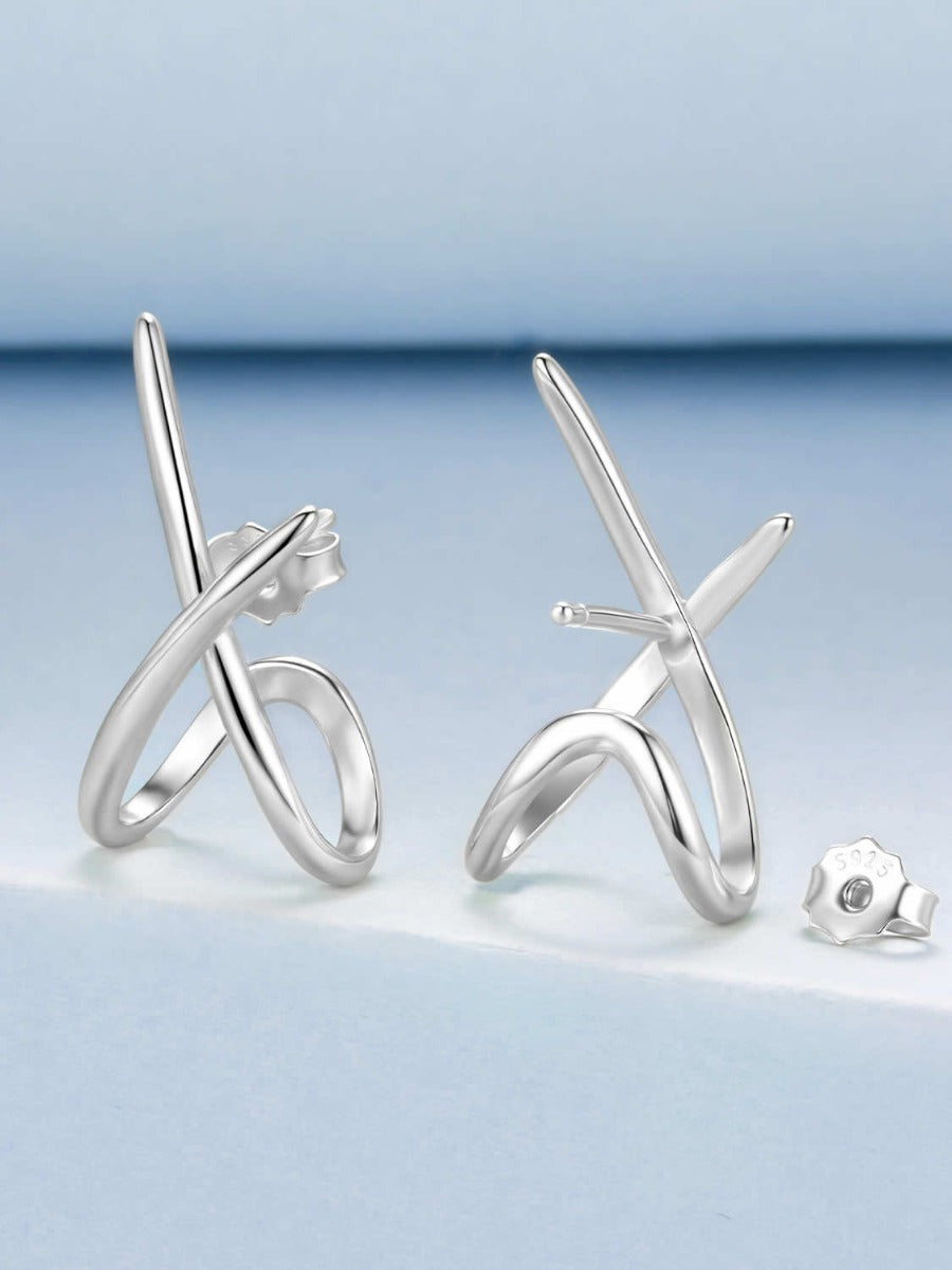 Cercei din Argint Silver Infinite Grace