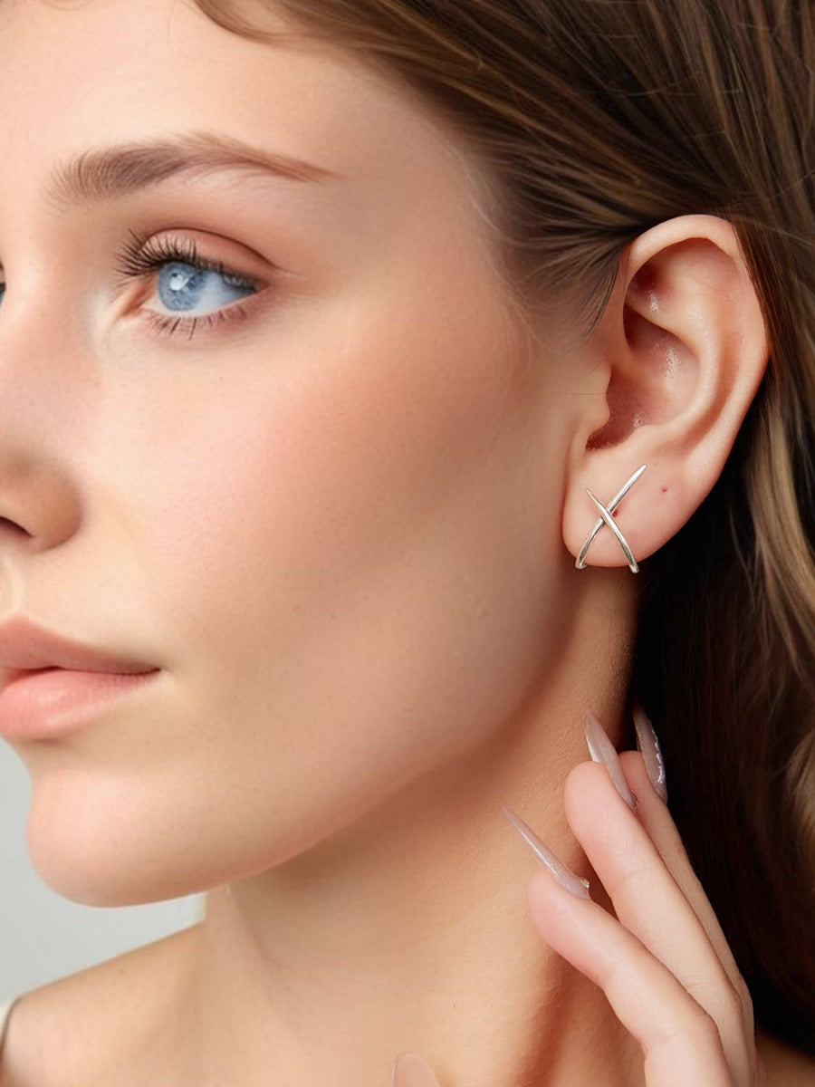 Cercei din Argint Silver Infinite Grace