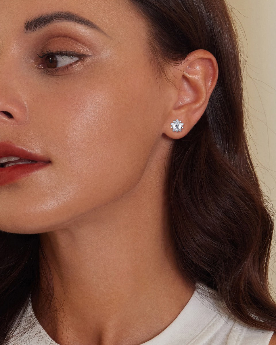 Cercei din Argint Starry Elegance