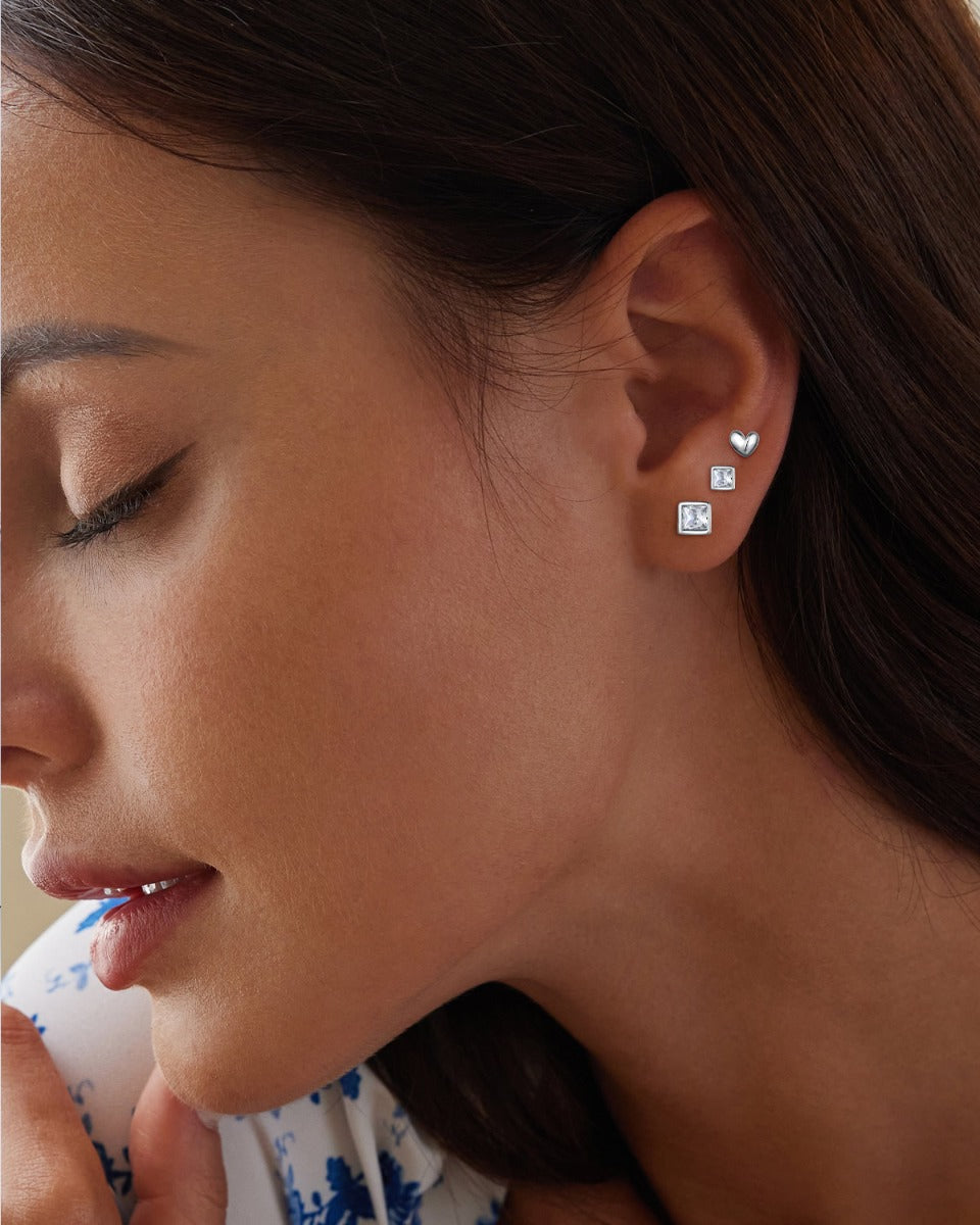 Cercei din Argint Set Versatile Elegance