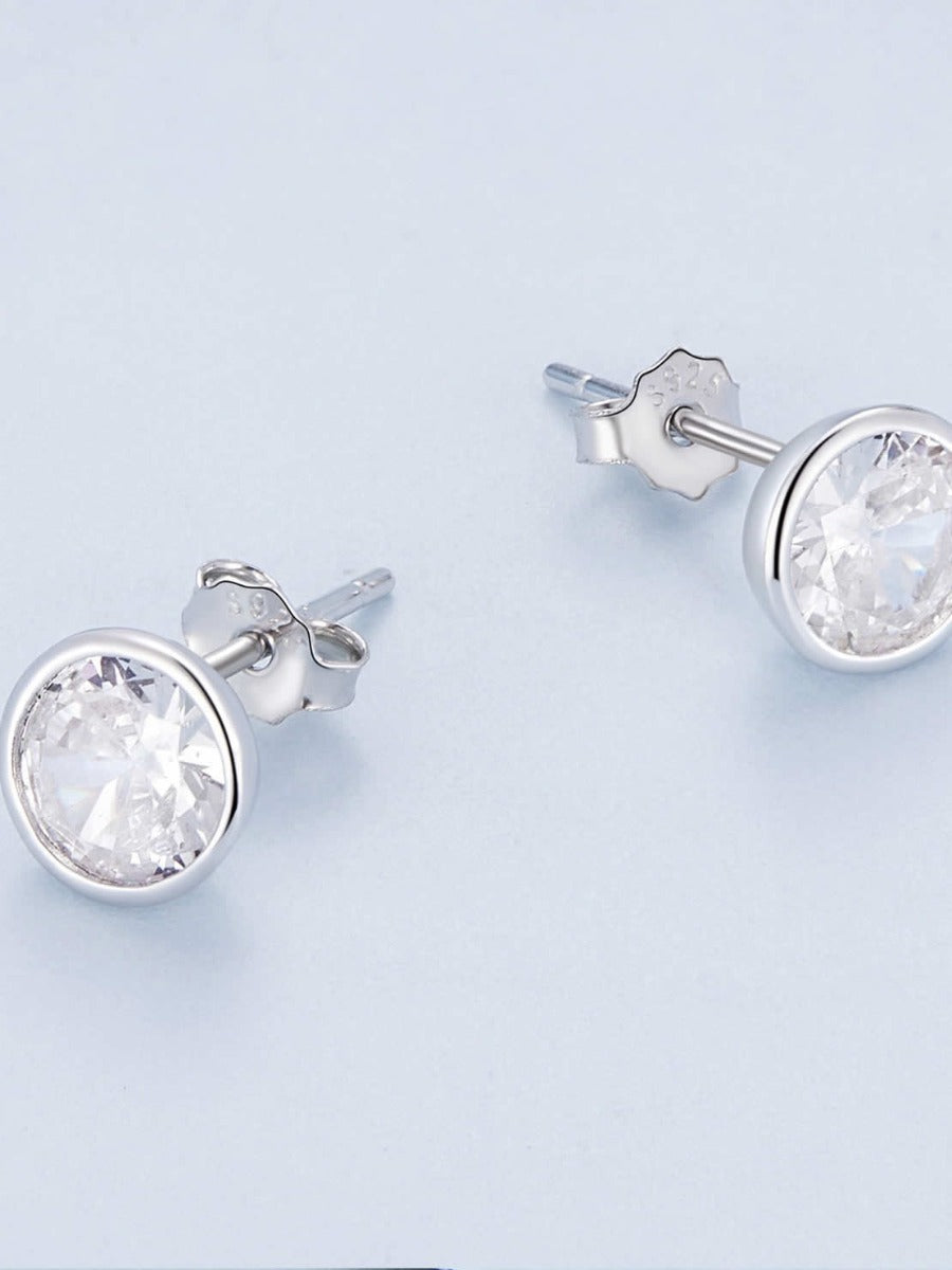 Cercei din Argint Radiant Spark