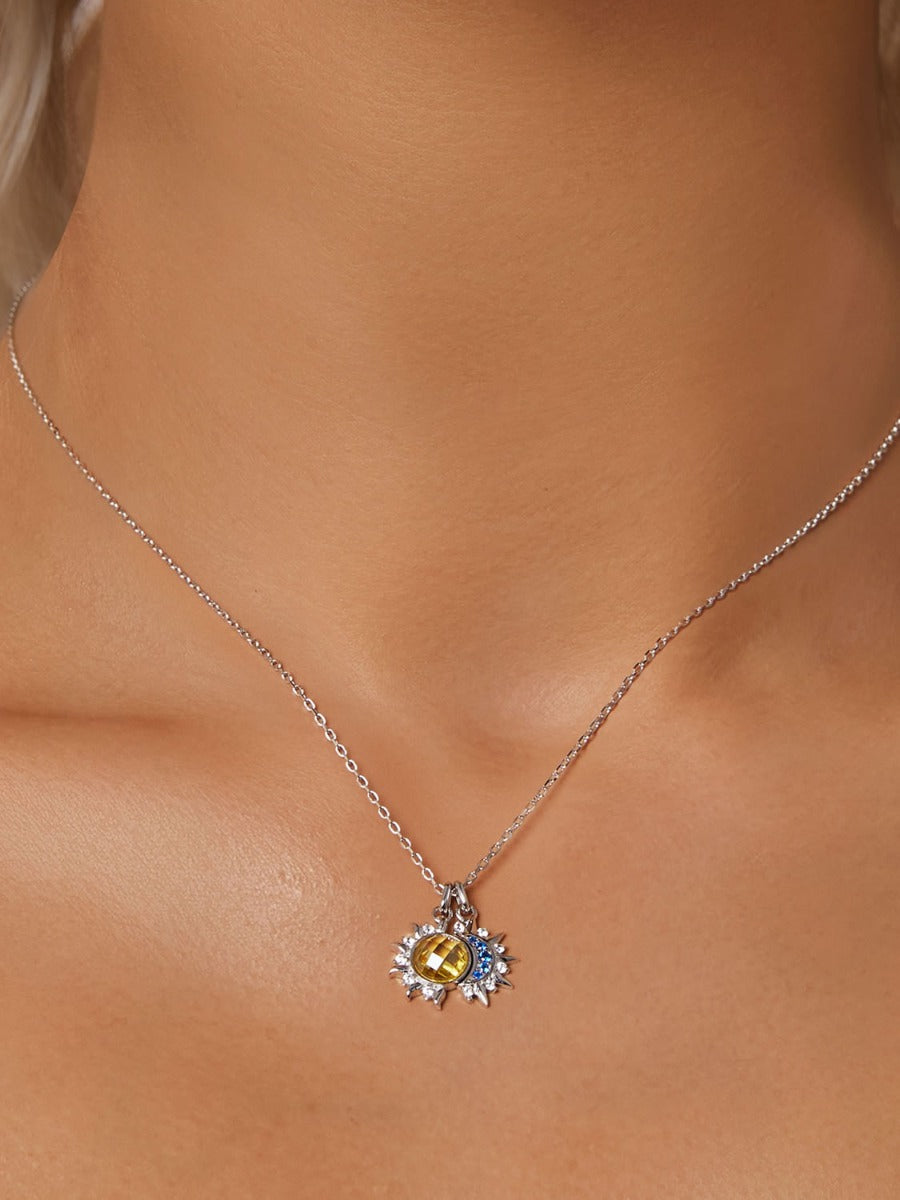 Colier din Argint Symphony of Sun and Moon