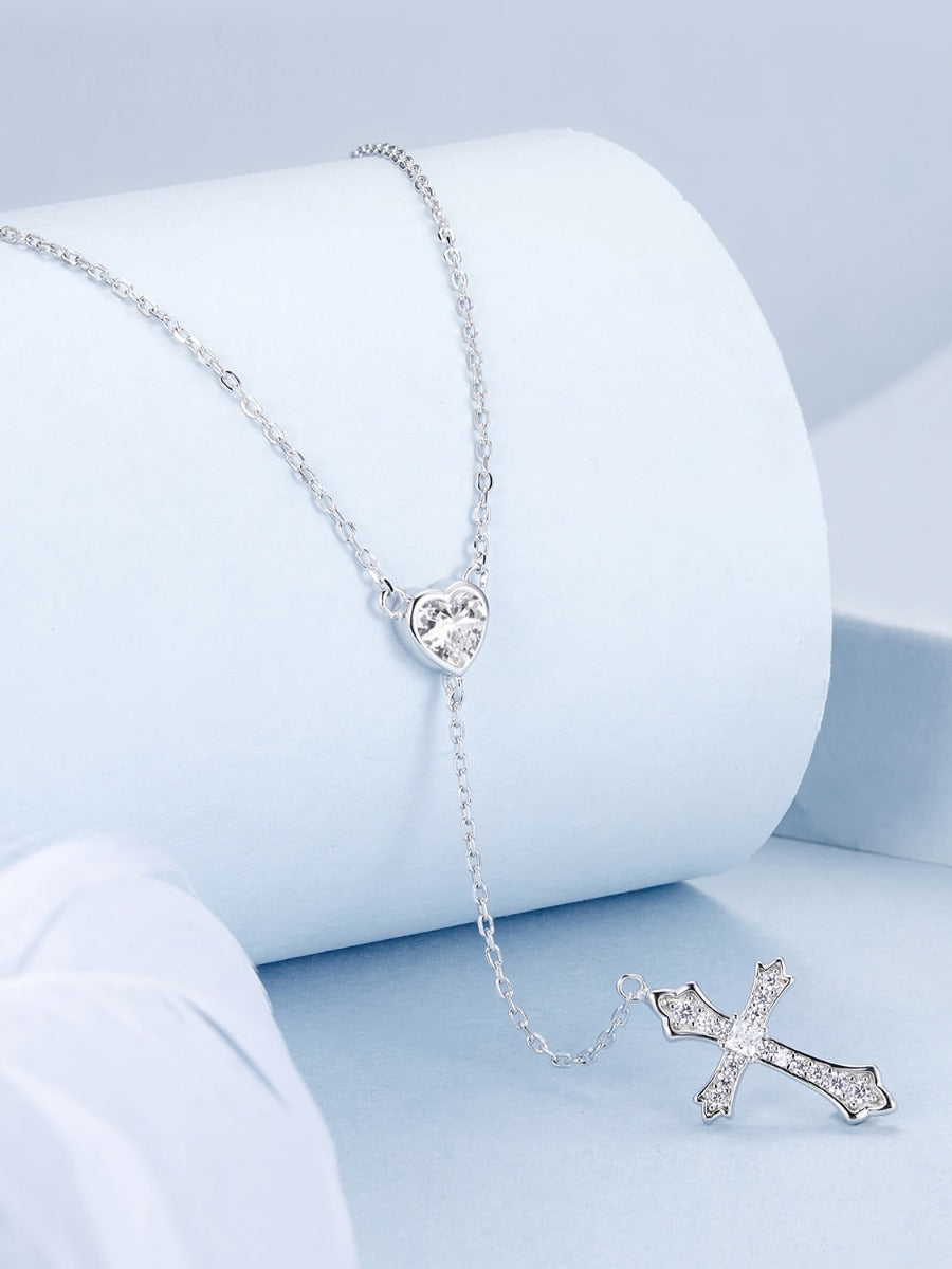 Colier din argint Sacred Heart