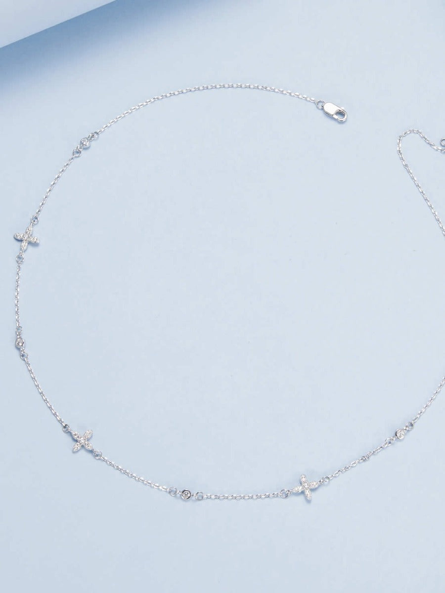 Colier din argint Stellar Grace