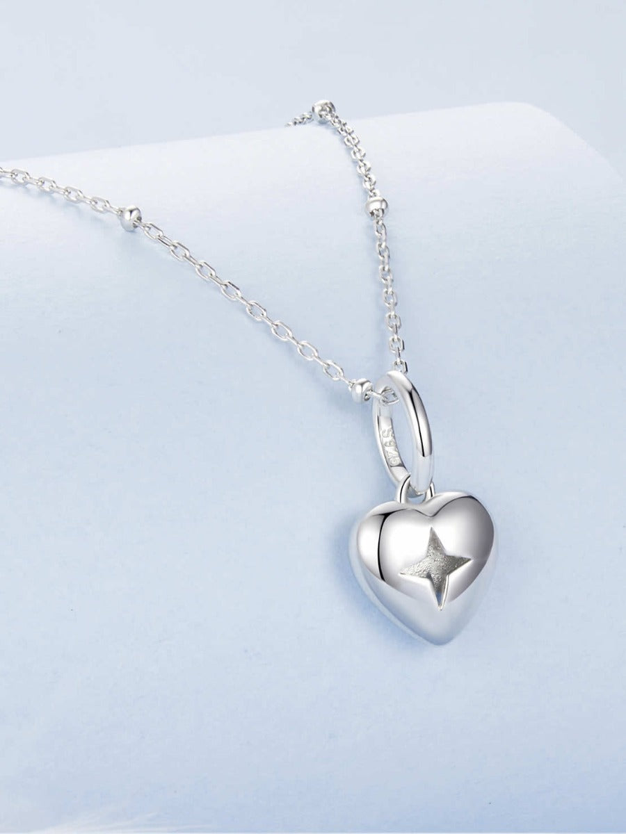 Colier din argint Celestial Heart