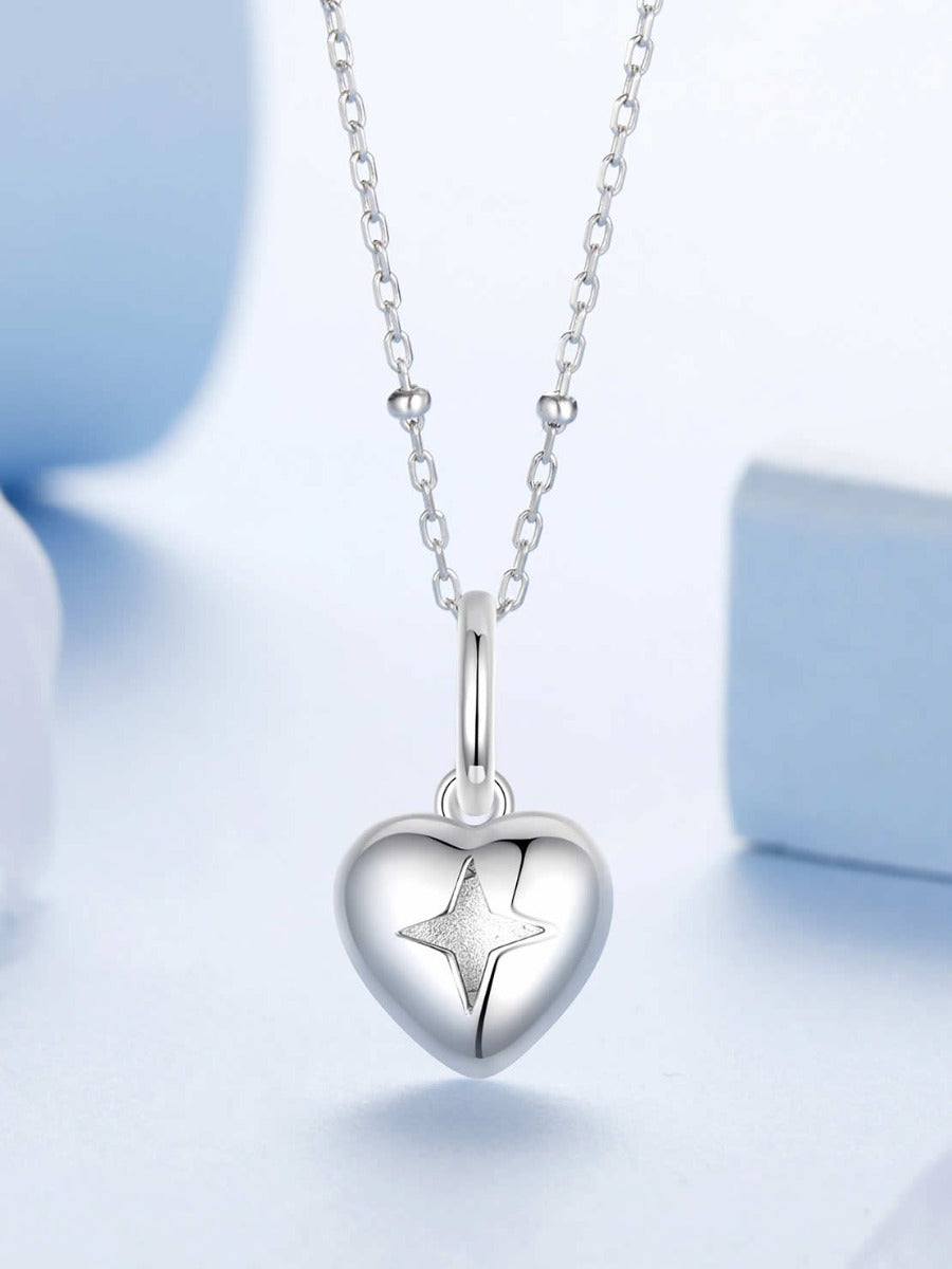 Colier din argint Celestial Heart