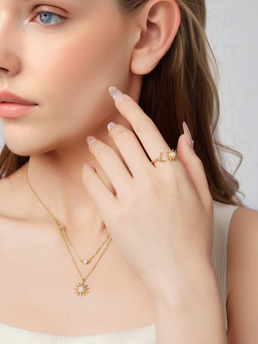 Colier din Argint Celestial Balance