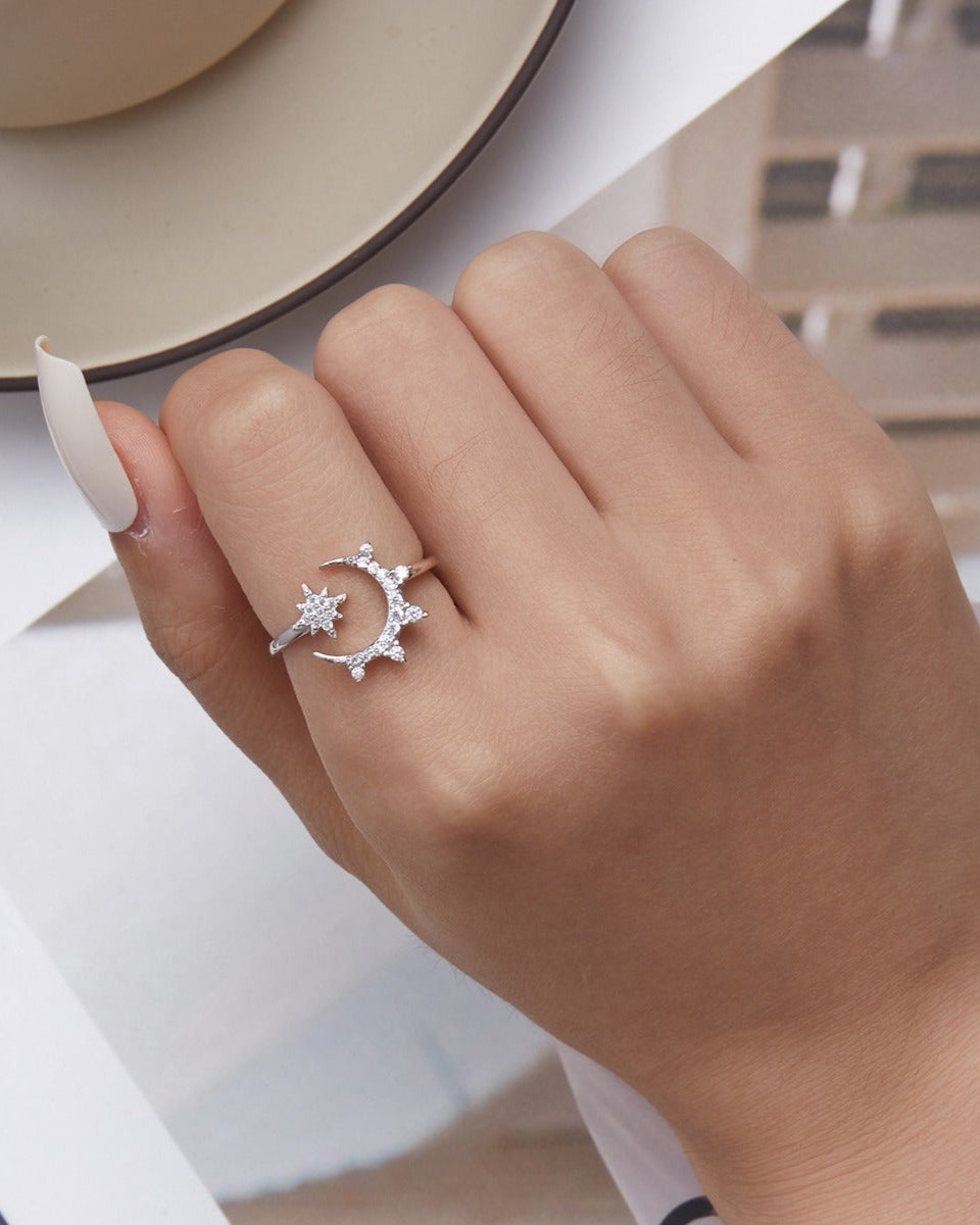 Inel din Argint Night Sky