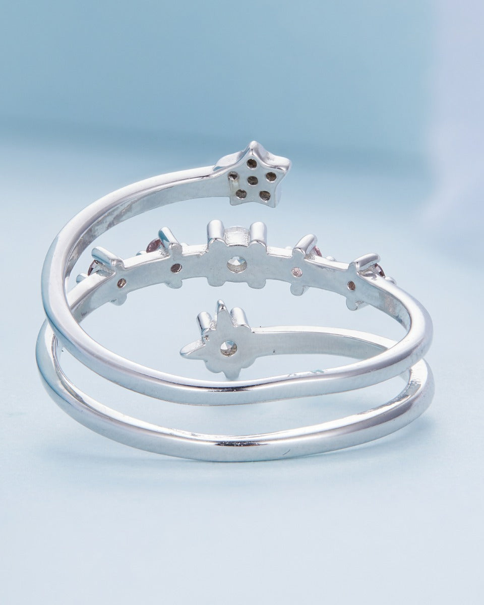 Inel din Argint Star Multi Layer