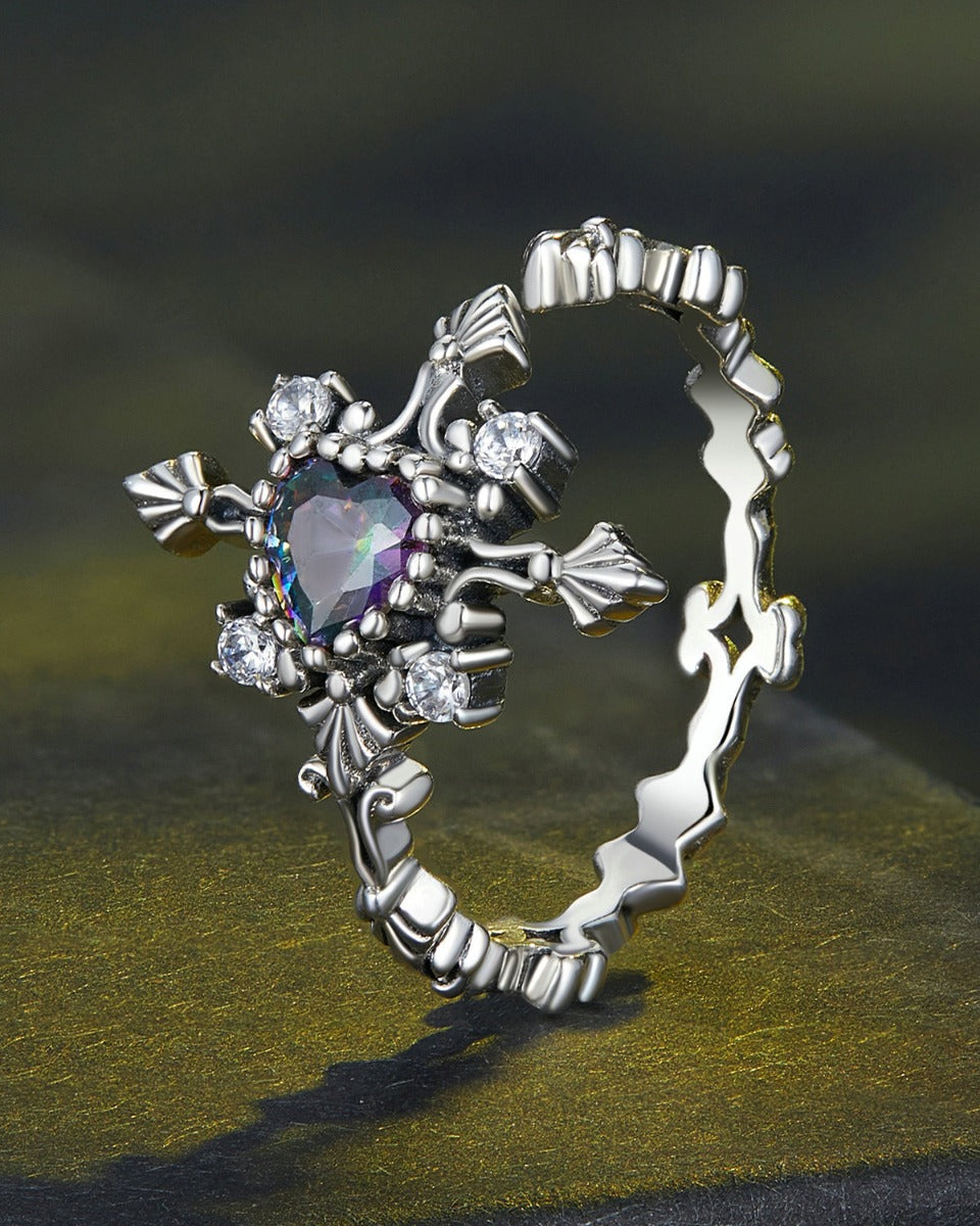 Inel din Argint Heartfelt Devotion