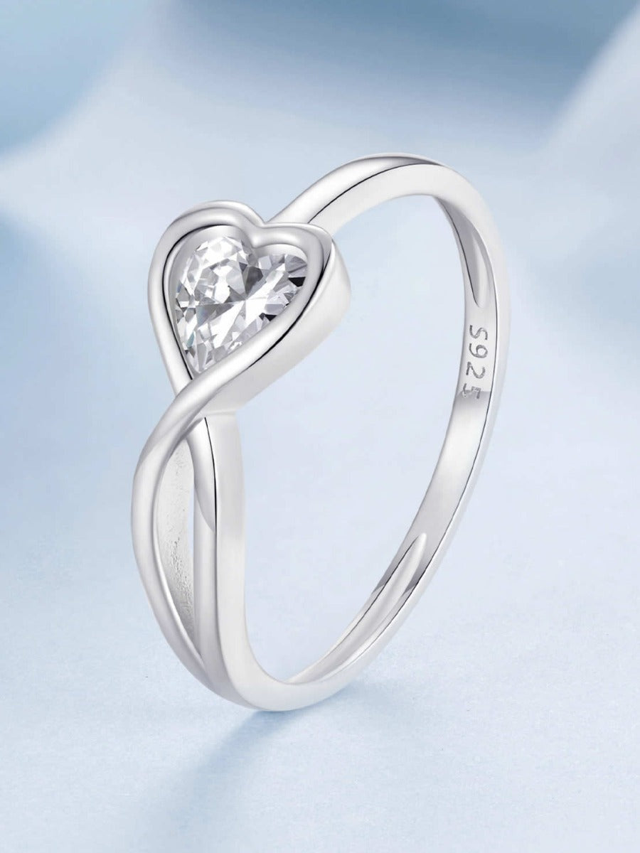 Inel din Argint Timeless Heart