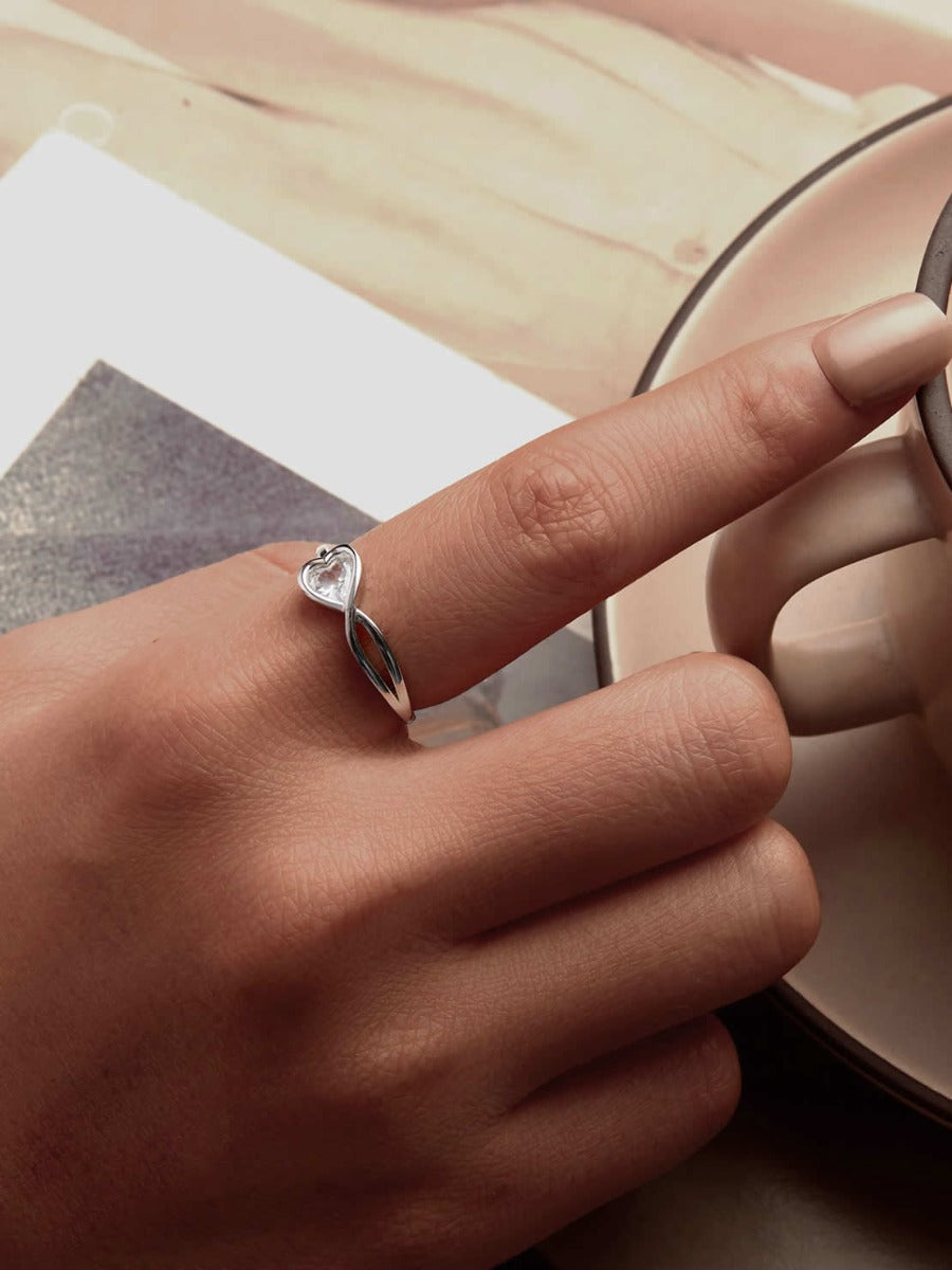 Inel din Argint Timeless Heart