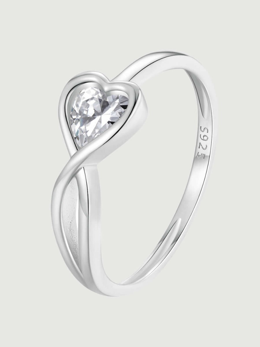 Inel din Argint Timeless Heart