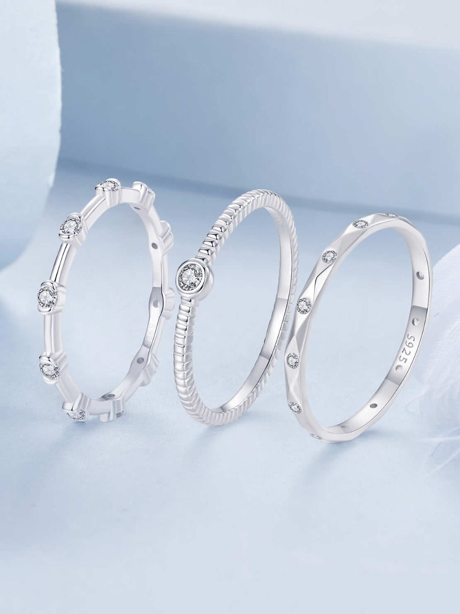 Inel din Argint Luminous Band