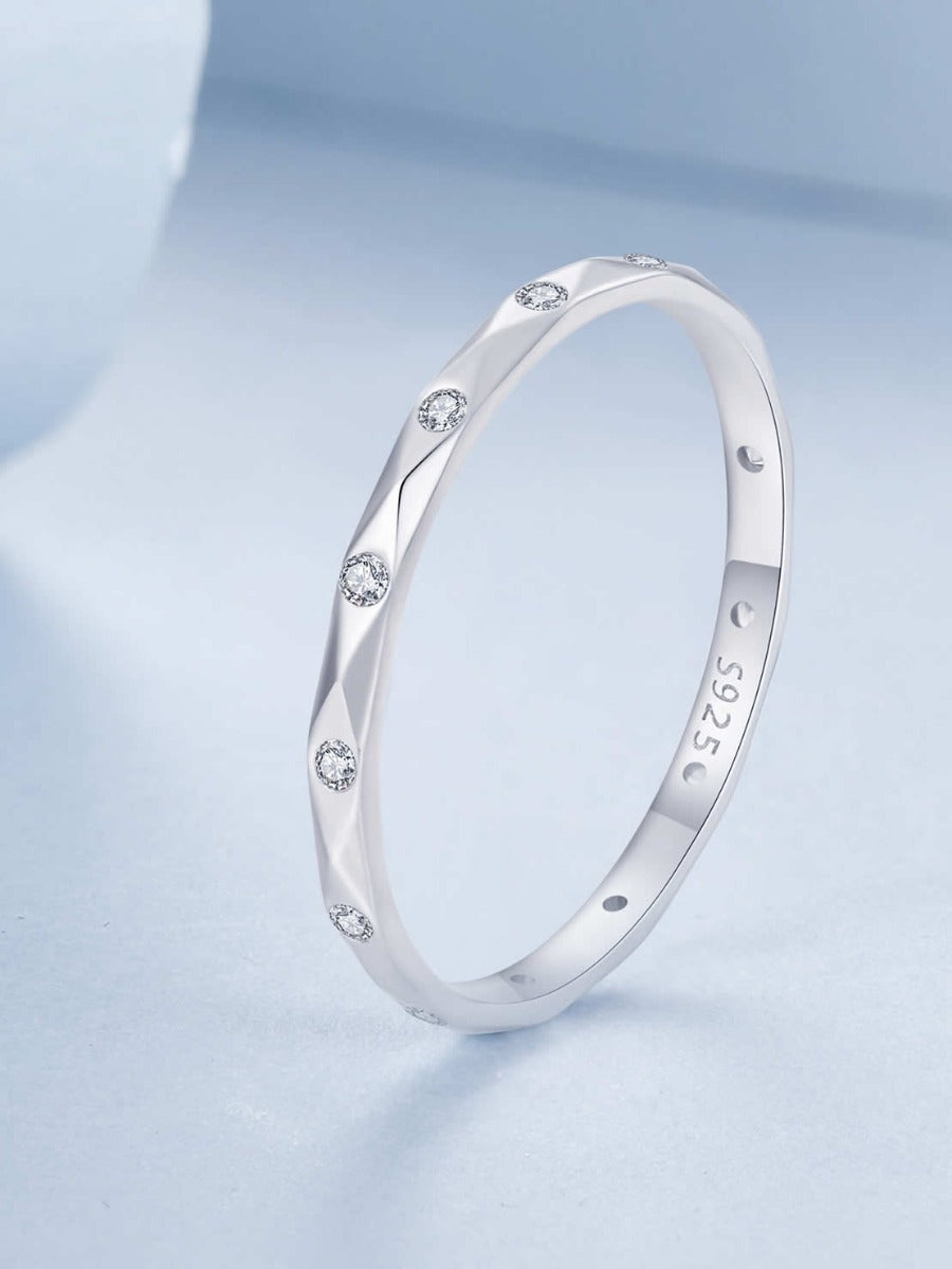 Inel din Argint Luminous Facet