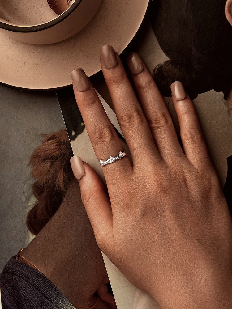 Inel din Argint Twilight Weave