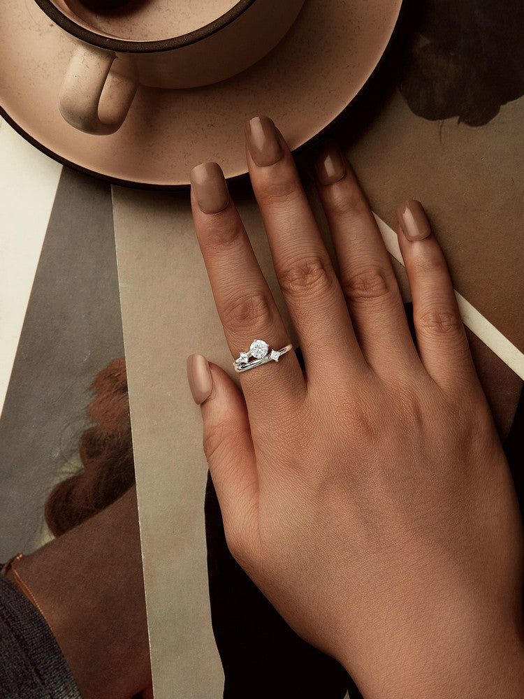 Inel din Argint Trinity Spark