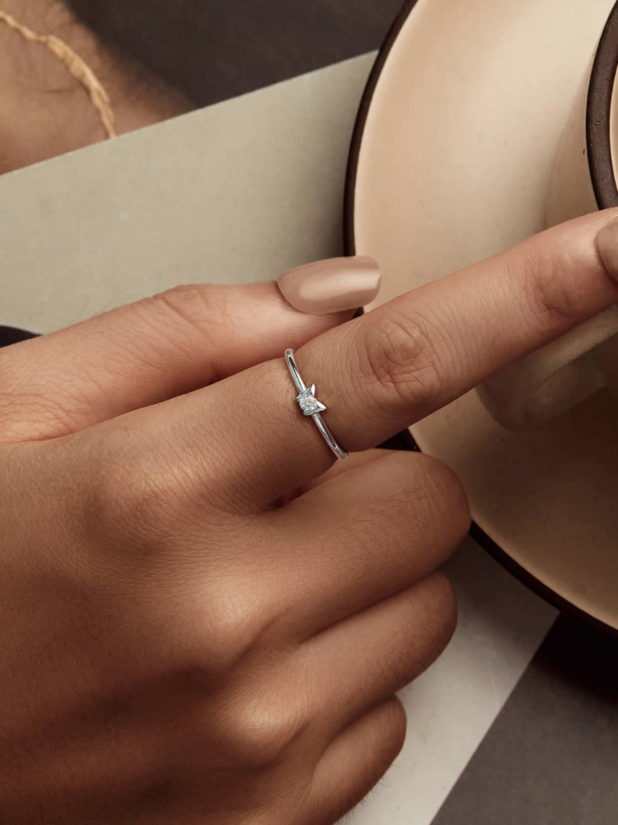 Inel din Argint Whisper Bloom