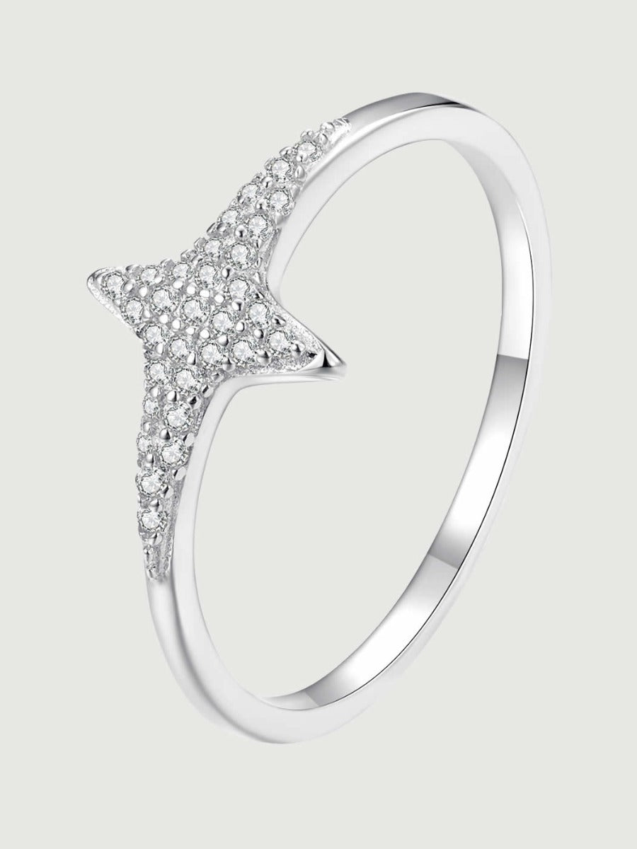 Inel din Argint Starlit Glow