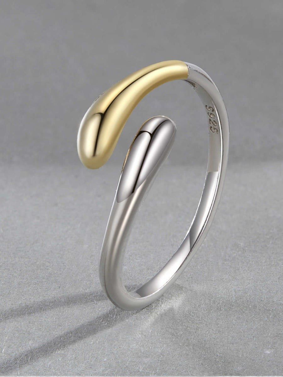 Inel din Argint Harmonic Flow