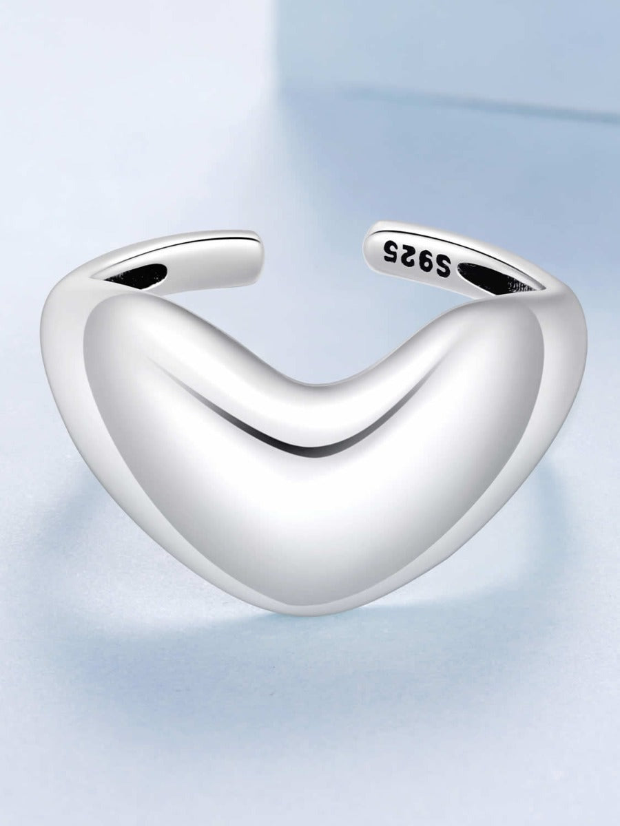 Inel din Argint Bold Contour