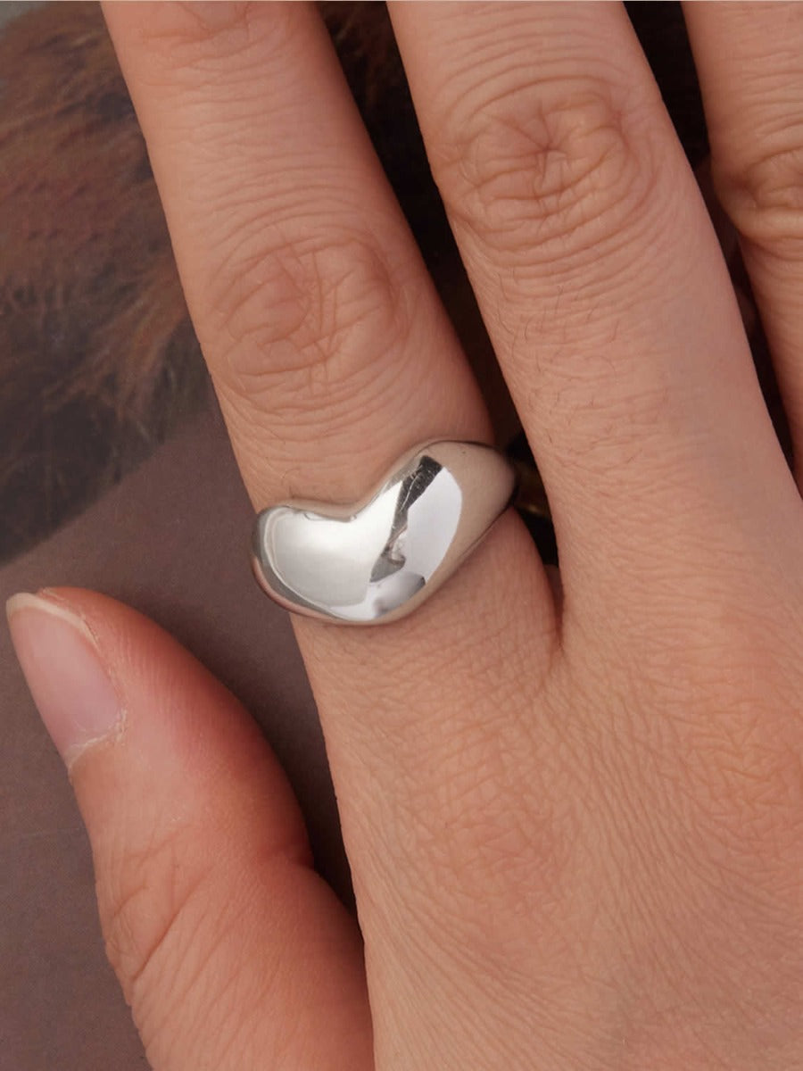 Inel din Argint Bold Contour