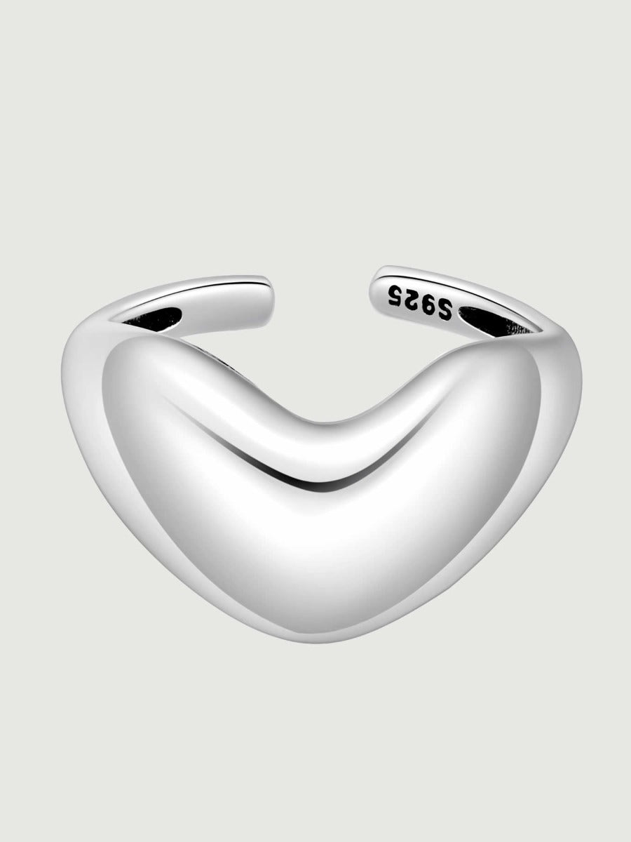 Inel din Argint Bold Contour