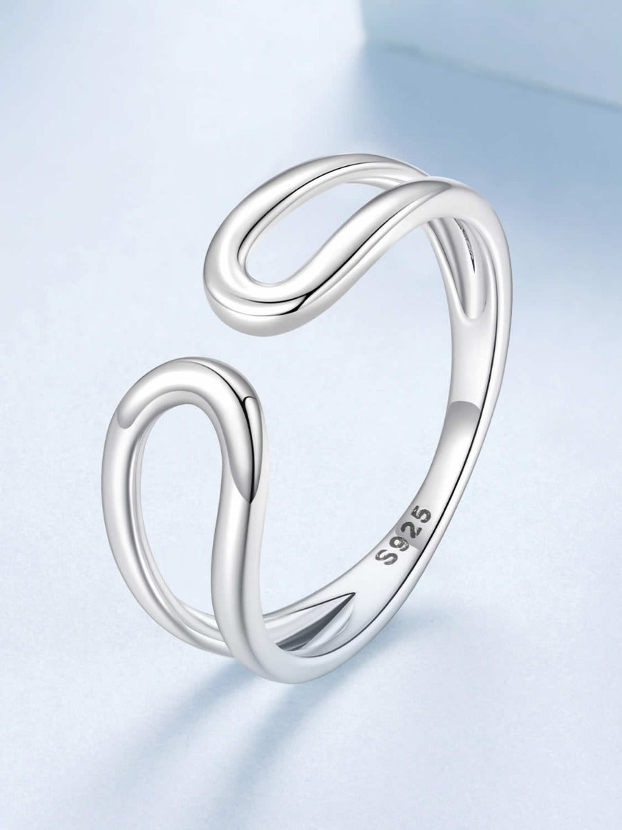 Inel din Argint Waves of Silver